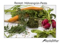 Retterrezept: Möhrengrün Pesto